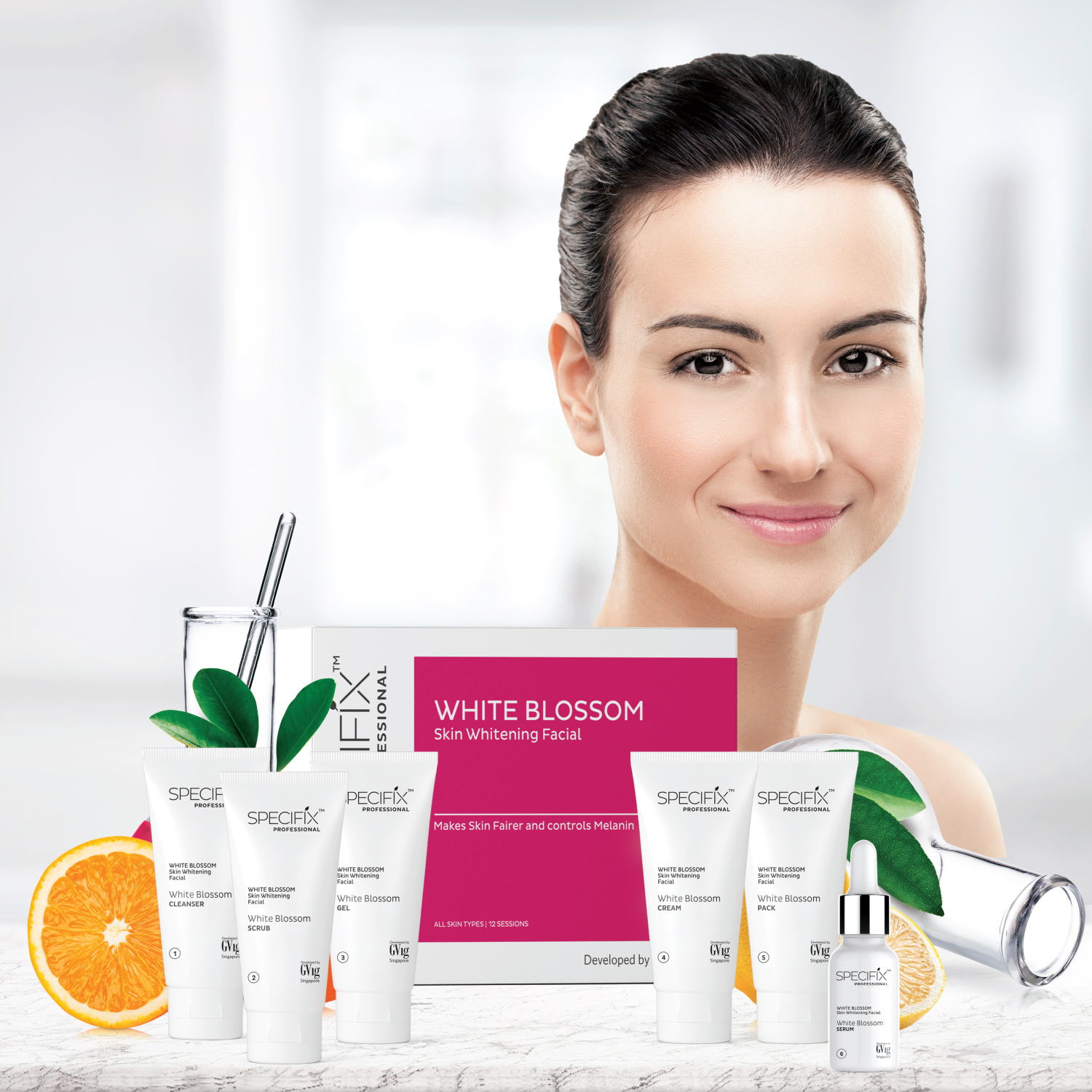 Advanced Skin Illuminating Treatment: SPECIFIX™ White Blossom Skin Whitening Facial